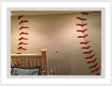 Wall Art by Allyson, mural, wall art, sports mural